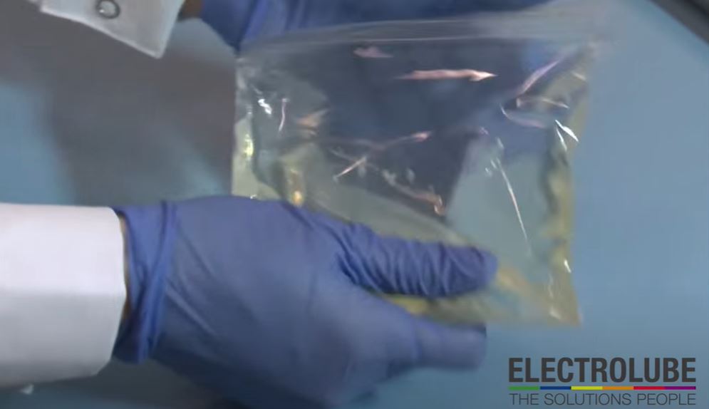 How to mix Polyurethane Resin Packs Electrolube USA